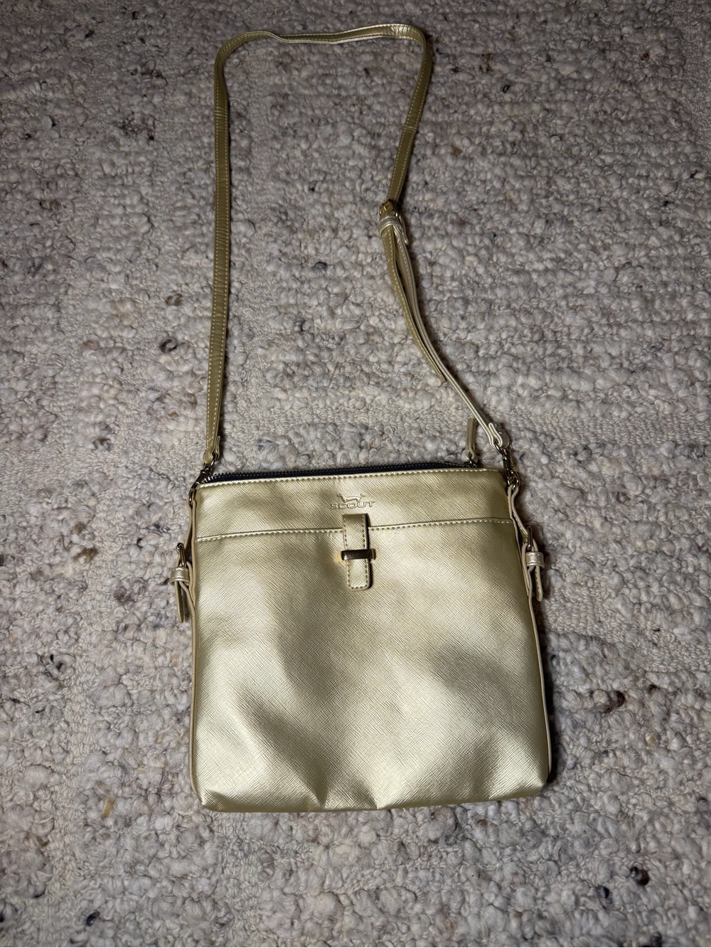 Scout Metallic Gold Crossbody Bag